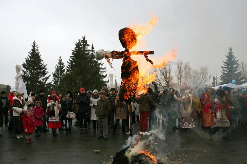 Масленица в Белгороде, февраль 2015 года