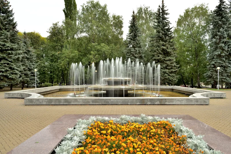 Фонтан в парке имени Ленина, Уфа