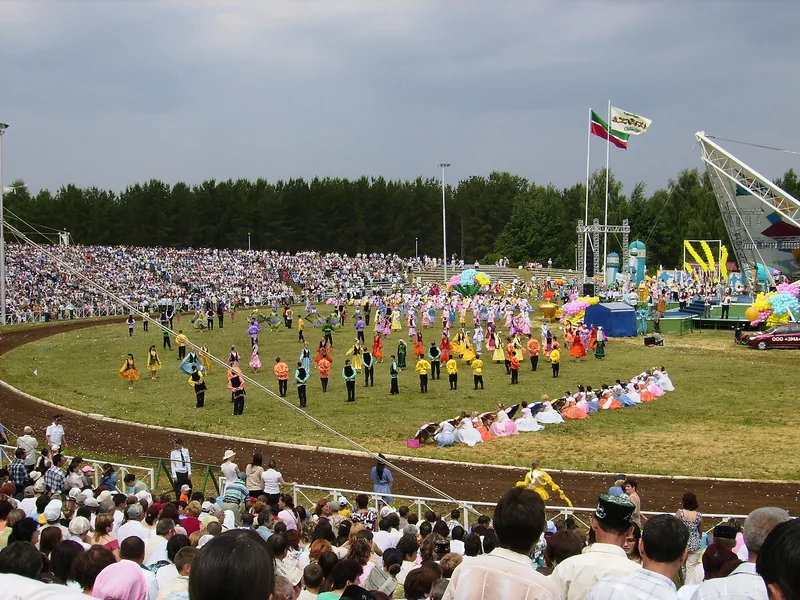 Сабантуй в Набережных Челнах, июнь 2007 года