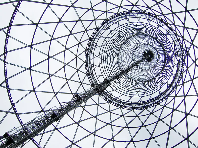 Шуховская (Шаболовская) башня, Москва, июль 2009 года